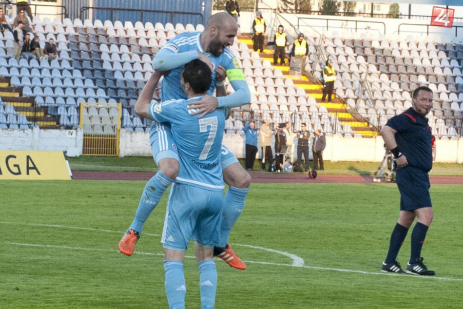FOTO: Prestížne derby pre Slovan, Spartaku nastrieľal štyri góly