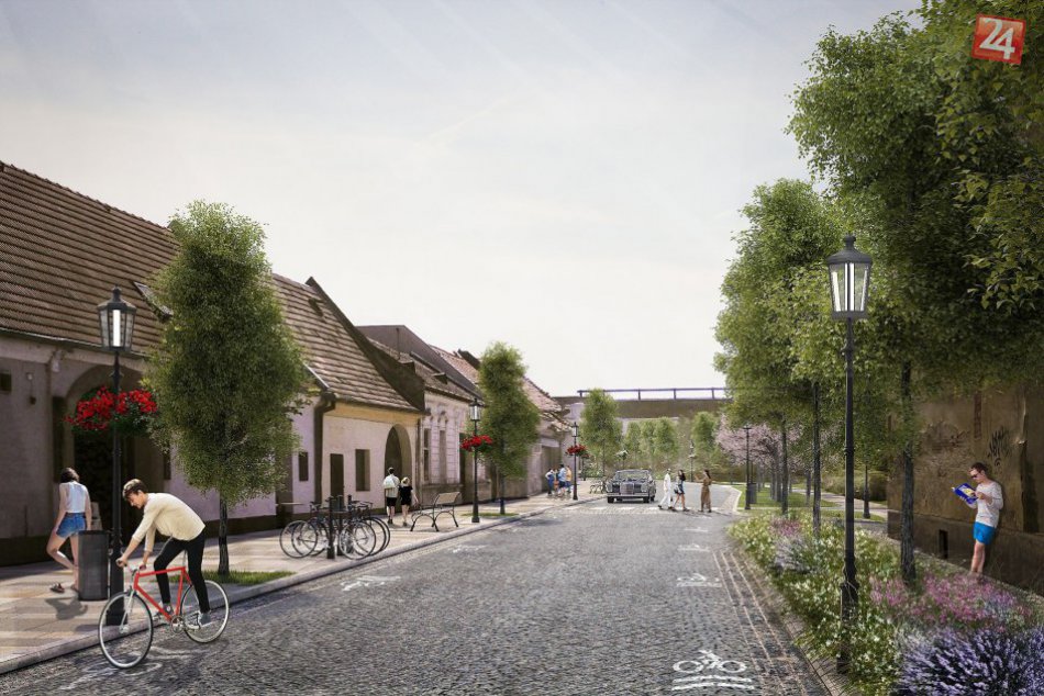 V OBRAZOCH: Ako má vyzerať známa ulica v Trnave po obnove
