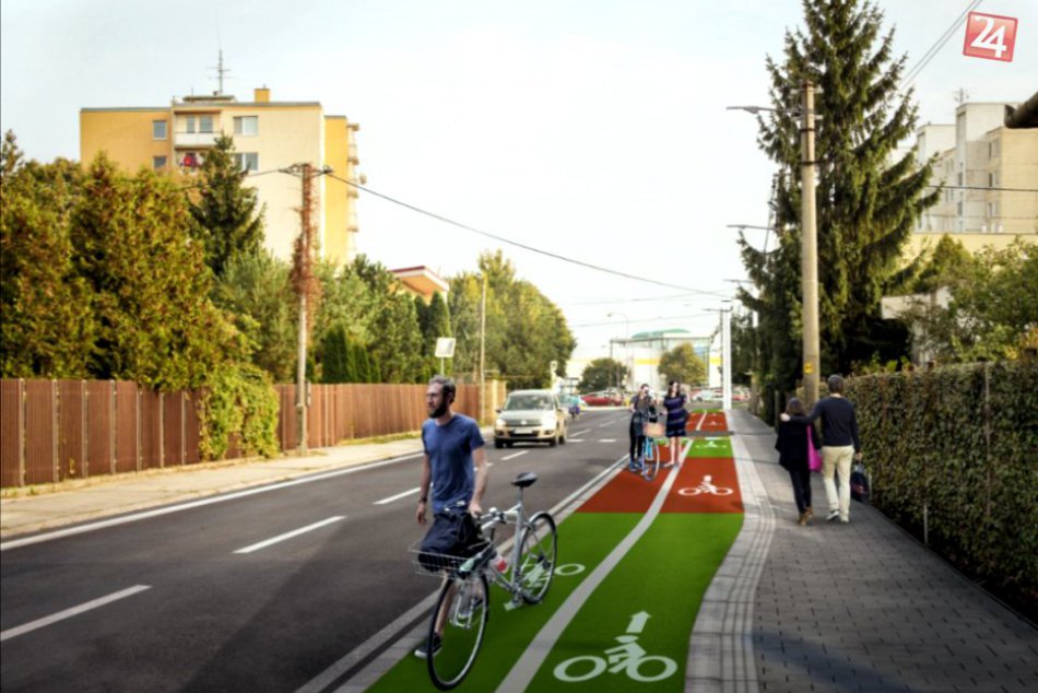 Ilustračný obrázok k článku Mesto má nové plány: Chce cyklotrasy na Bučianskej a Saleziánskej, FOTO
